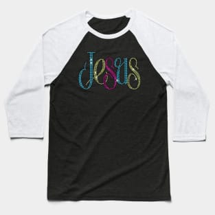 Bling Jesus Religious Baseball T-Shirt